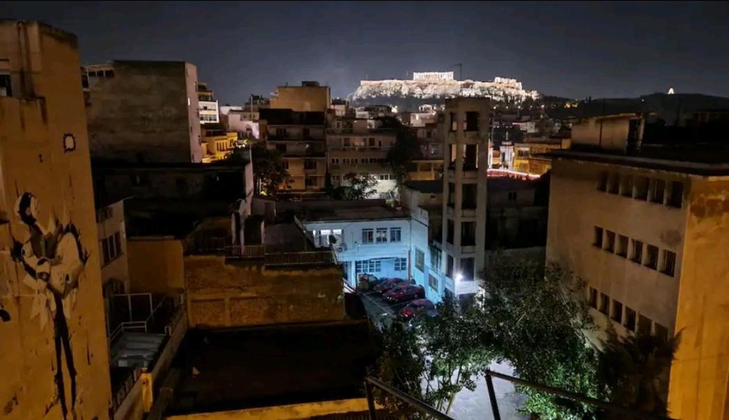 Athens Comic House Apartamento Exterior foto